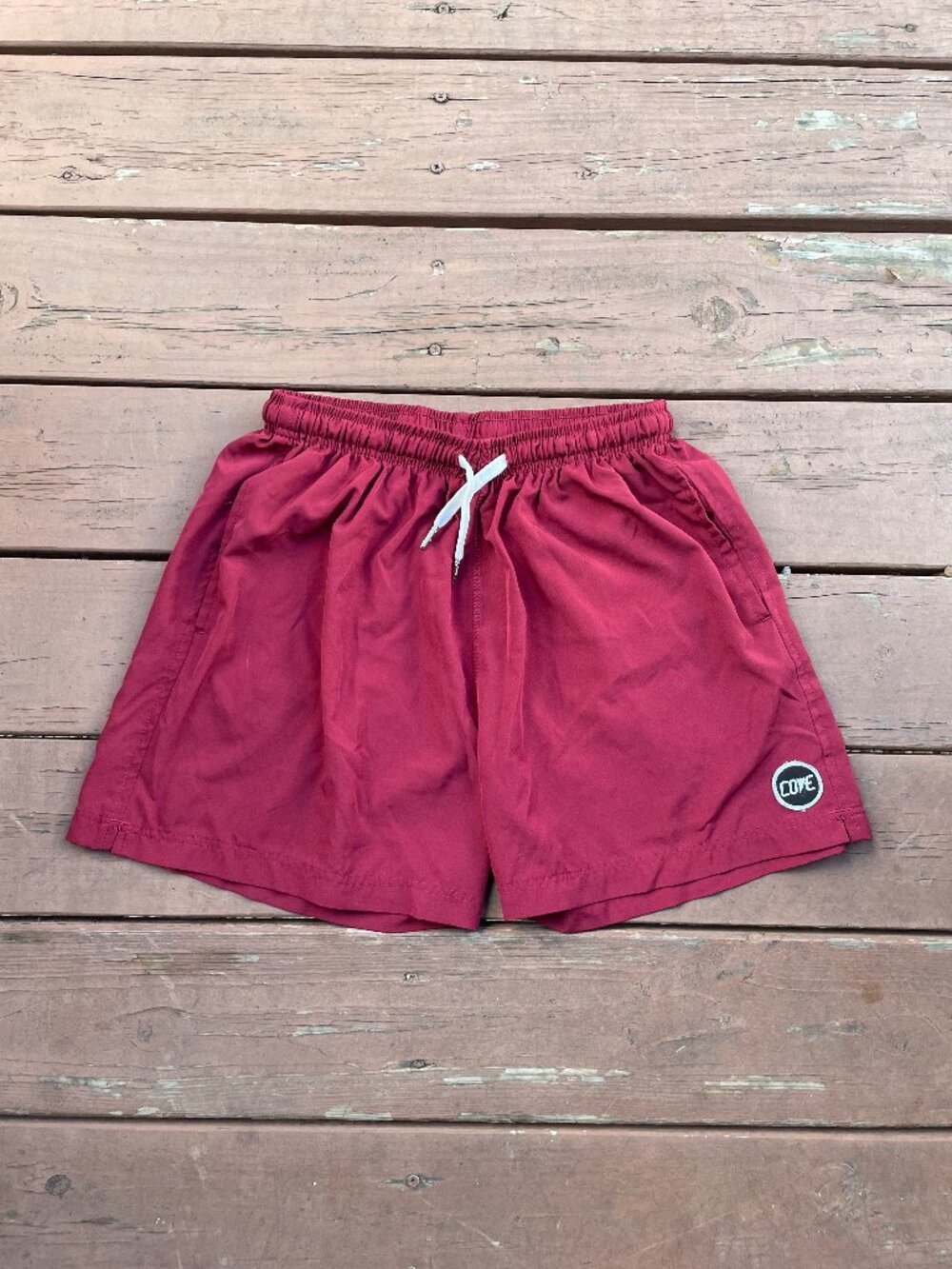 Cove USA Burgundy/Maroon 6 in Shorts - Size 32W